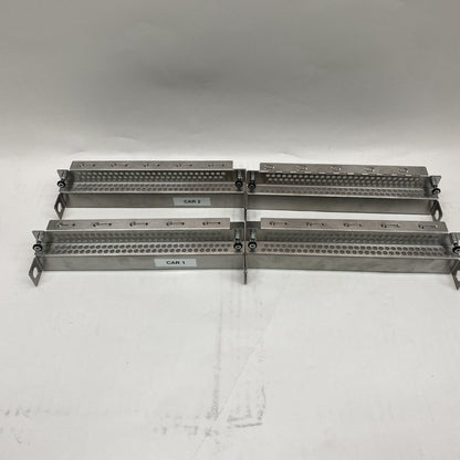 Stainless Steel PCB Card Support Brackets Rack Mount Adjustable Holders x4 Panel