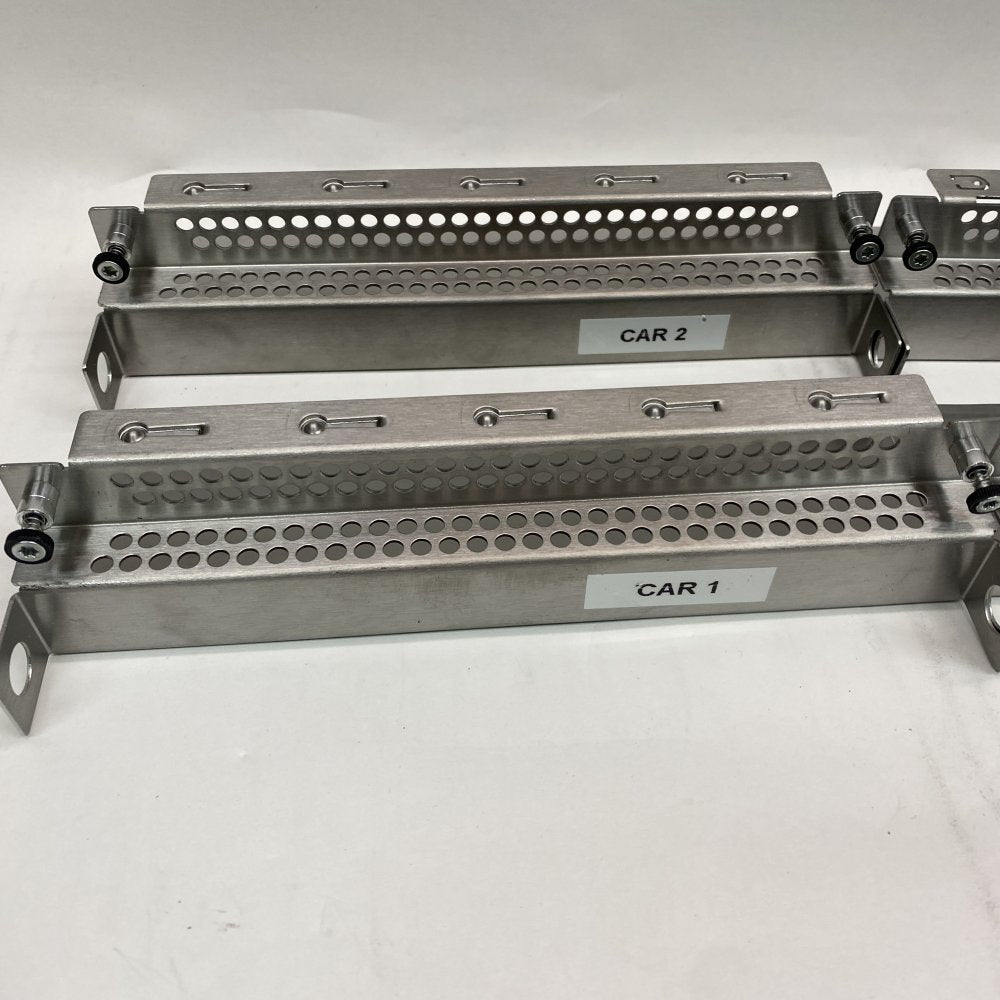 Stainless Steel PCB Card Support Brackets Rack Mount Adjustable Holders x4 Panel