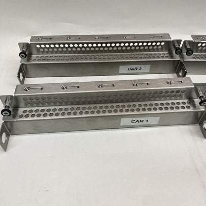 Stainless Steel PCB Card Support Brackets Rack Mount Adjustable Holders x4 Panel