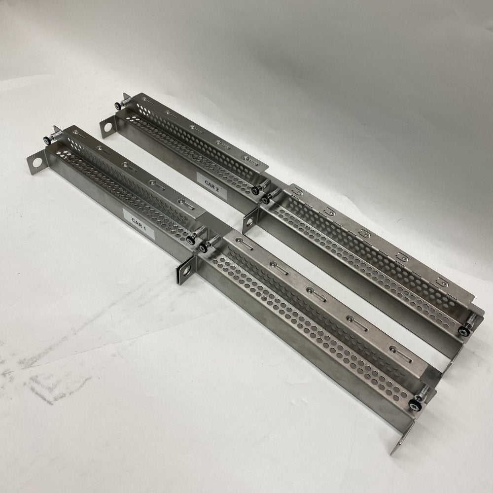 Stainless Steel PCB Card Support Brackets Rack Mount Adjustable Holders x4 Panel