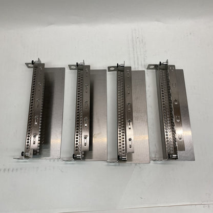 Stainless Steel PCB Card Support Brackets Rack Mount Adjustable Holders x4 Panel