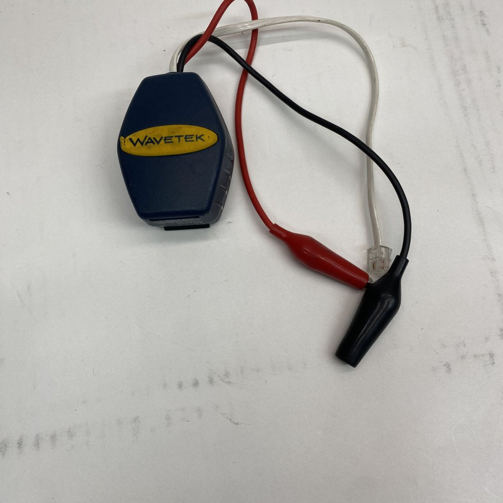 Telecom Tone Generator Line Tracer Cable RJ11 Alligator Clips Wavetek 541TG