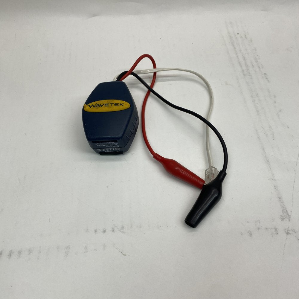 Telecom Tone Generator Line Tracer Cable RJ11 Alligator Clips Wavetek 541TG