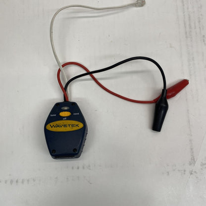 Telecom Tone Generator Line Tracer Cable RJ11 Alligator Clips Wavetek 541TG