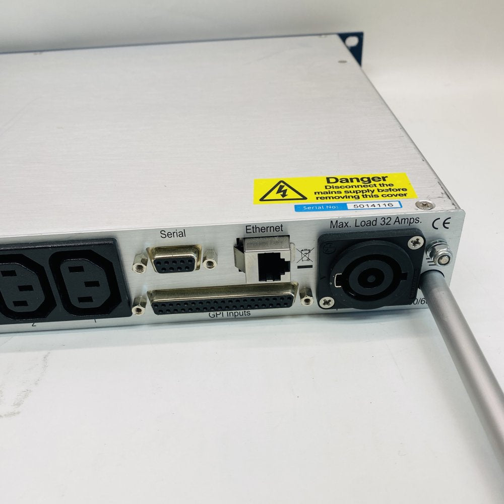 Broadcast PDU Ethernet Serial GPI TSL MDU12-32A 12 IEC C13 Network Rackmount