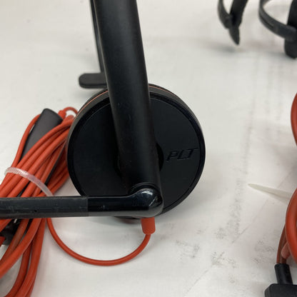 Professional Noise Canceling USB Headset Plantronics C3210 Stereo Call Center x5