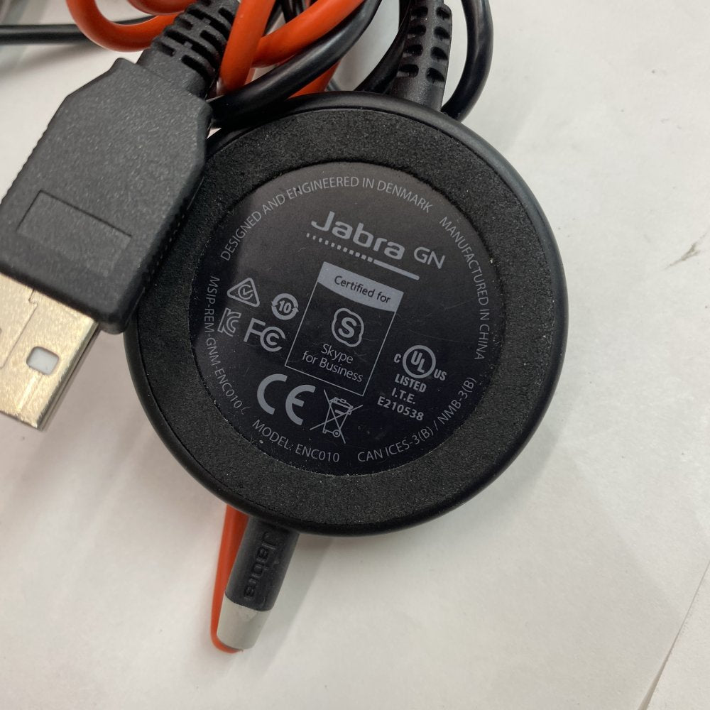 Office Wired Noise Cancelling Headset USB USB-C Jabra Plantronics C3210 Lot 4