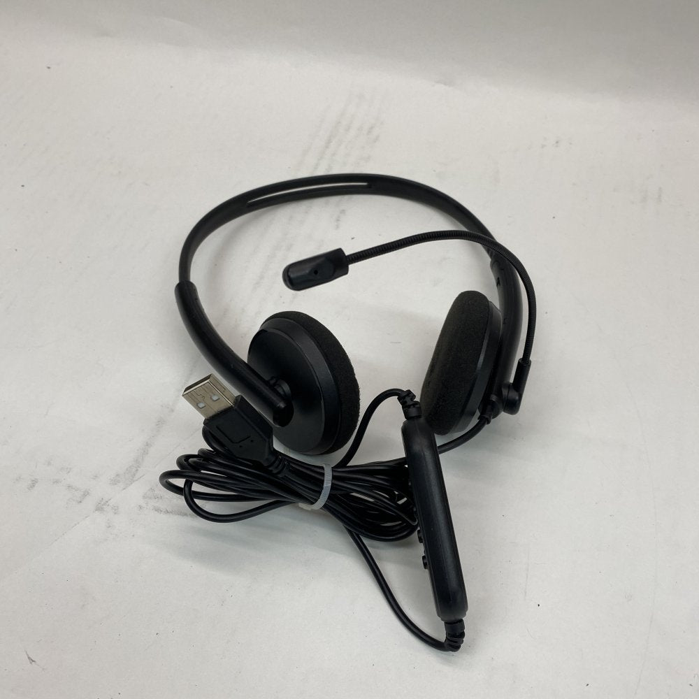 Job Lot Jabra Plantronics USB Headset Noise-Cancelling Boom Mic Bundle