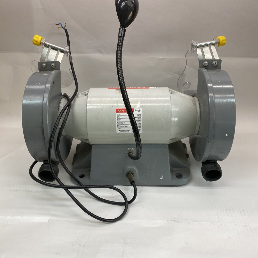 Industrial Bench Grinder 900W Axminster AT8G2 200mm 230V Heavy Duty