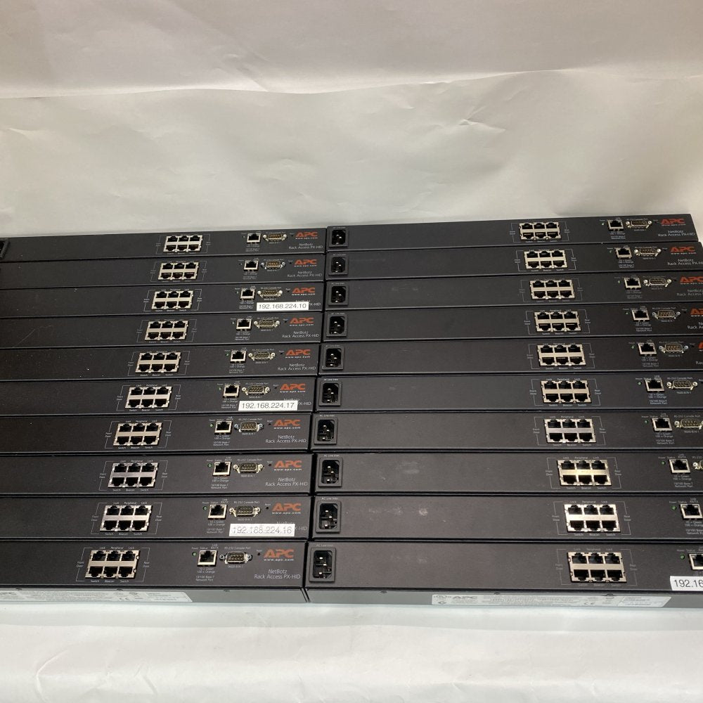 APC NetBotz PX-HID AP9361 RFID Ethernet Access Control System Bundle