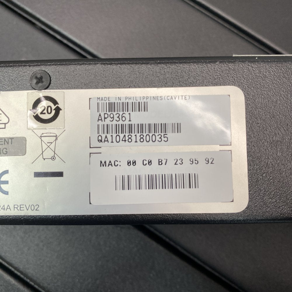 Advanced Rack Access Security Ethernet System APC NetBotz AP9361 40x