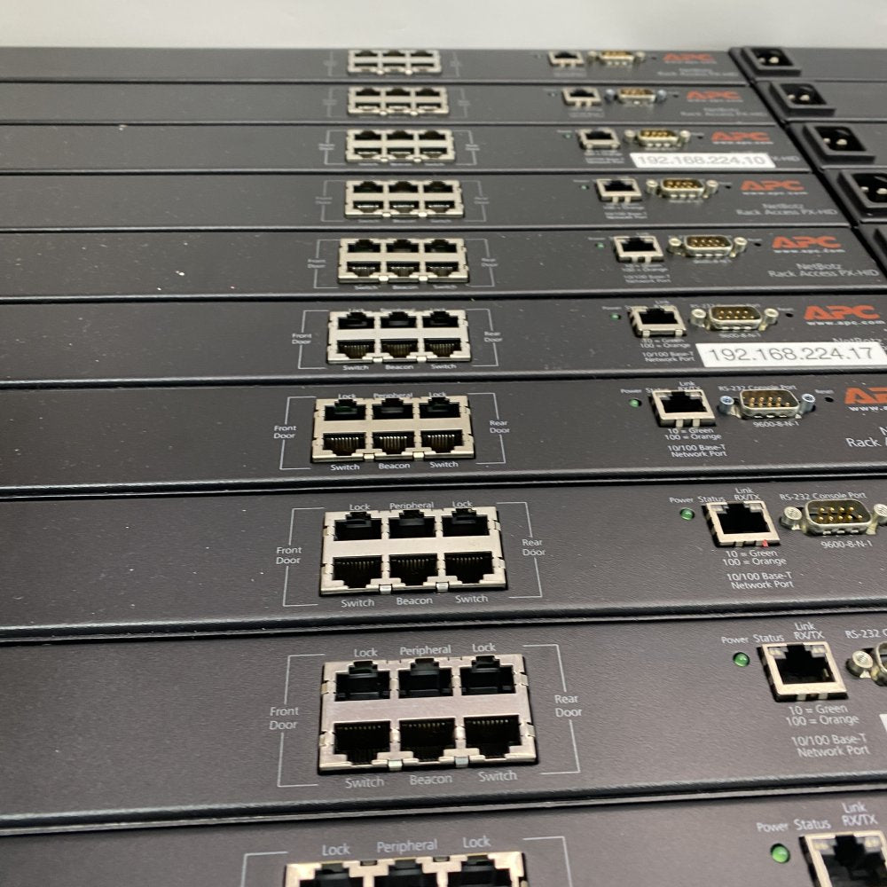 APC NetBotz PX-HID AP9361 RFID Ethernet Access Control System Bundle