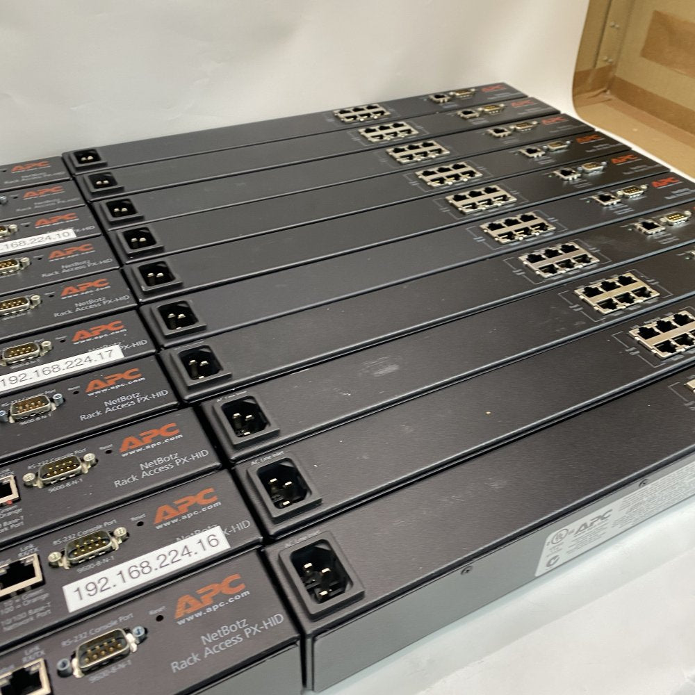 APC NetBotz PX-HID AP9361 RFID Ethernet Access Control System Bundle