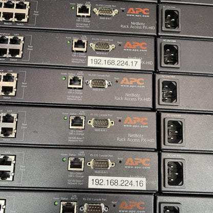 APC NetBotz PX-HID AP9361 RFID Ethernet Access Control System Bundle