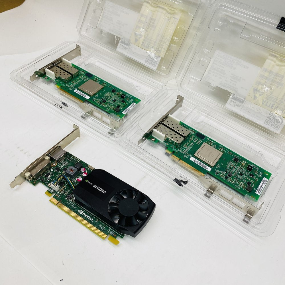 Bundle HPE 82Q Dual Port 8Gb FC Card NVIDIA Quadro K620 4K CAD GPU