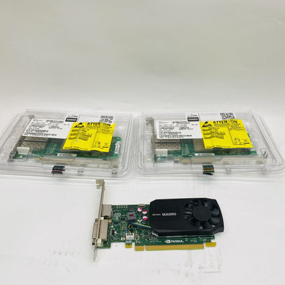 Bundle HPE 82Q Dual Port 8Gb FC Card NVIDIA Quadro K620 4K CAD GPU