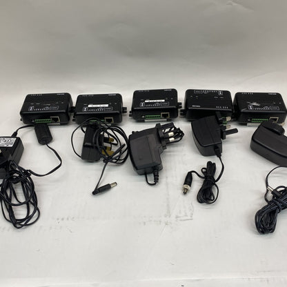 5 x Ethernet Digital IO Transfer Device TCW122B LAN Networking 175 Mbps