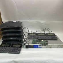 Bundle Professional Telecom ISDN Recorder Full-Duplex 5 Phones Set