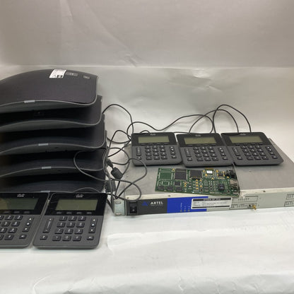 Bundle Professional Telecom ISDN Recorder Full-Duplex 5 Phones Set