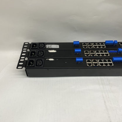 Professional Ethernet Temp Humidity Monitor APC AP9340 Black 1U Rack