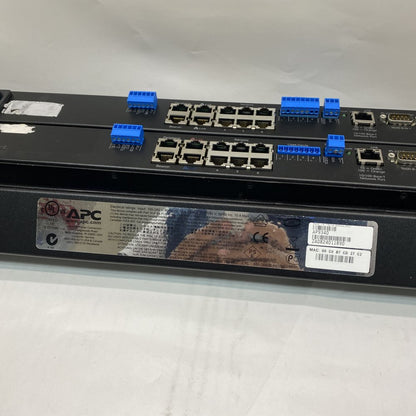 Professional Ethernet Temp Humidity Monitor APC AP9340 Black 1U Rack