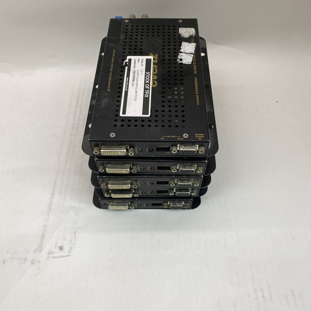 Broadcast G-Link to DVI Converter, Evertz MVP 2430GDAC, 1080p, Fiber/Coaxial