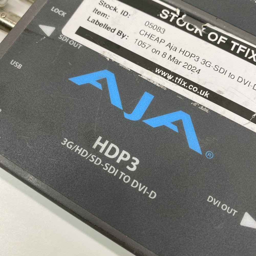 13 x Professional 3G-SDI to HDMI DVI-D Converter AJA HDP3 1080p Broadcast