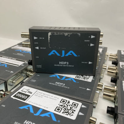 13 x Professional 3G-SDI to HDMI DVI-D Converter AJA HDP3 1080p Broadcast