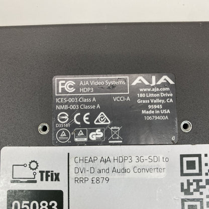 13 x Professional 3G-SDI to HDMI DVI-D Converter AJA HDP3 1080p Broadcast