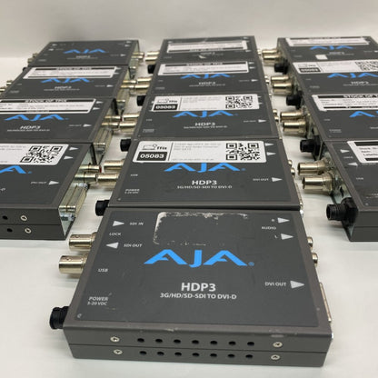 13 x Professional 3G-SDI to HDMI DVI-D Converter AJA HDP3 1080p Broadcast
