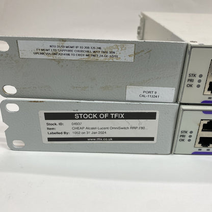 Gigabit Ethernet Switch Alcatel-Lucent OS6250-8M Managed 8-Port RJ-45 LAN