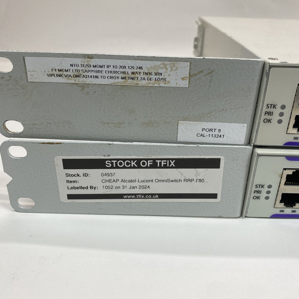 Alcatel-Lucent OmniSwitch OS6250-8M Gigabit Ethernet Managed Switch Bundle