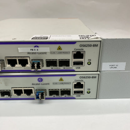 Gigabit Ethernet Switch Alcatel-Lucent OS6250-8M Managed 8-Port RJ-45 LAN