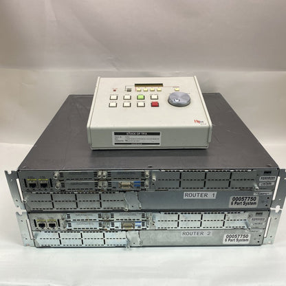 Cisco 2821-HSEC V03 Router Dual Gigabit 1080p Rack-Mountable Bundle