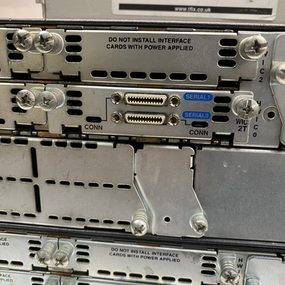 Cisco 2821-HSEC V03 Router Dual Gigabit 1080p Rack-Mountable Bundle