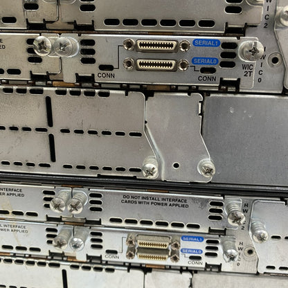 Cisco 2821-HSEC V03 Router Dual Gigabit 1080p Rack-Mountable Bundle