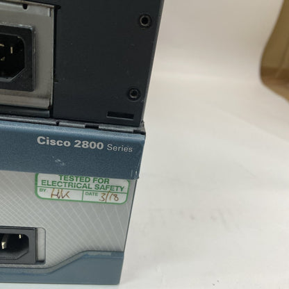 Professional Dual Gigabit Router Cisco 2821-HSEC/K9 V03 Ethernet 1080p