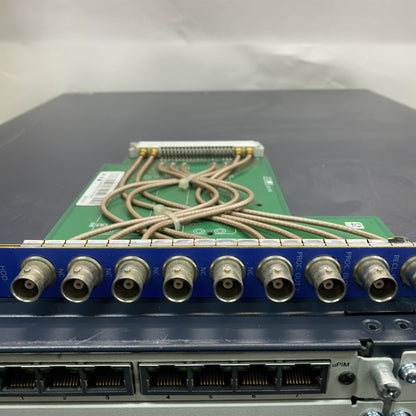 Bundle Juniper SSG 550M Firewall VPN Axon SDI IO Card Broadcast Rack