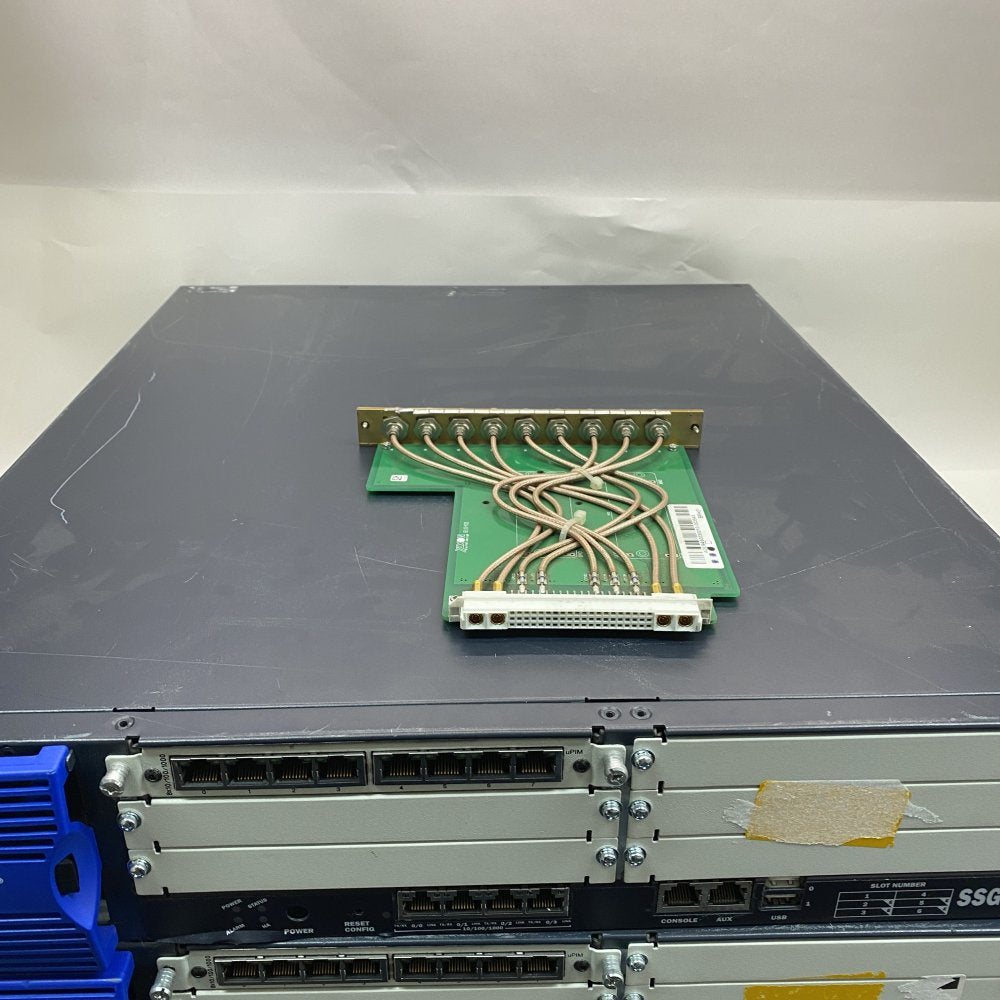 Broadcast Network Firewall VPN Juniper SSG 550M Axon BPH01-HDD SDI IO