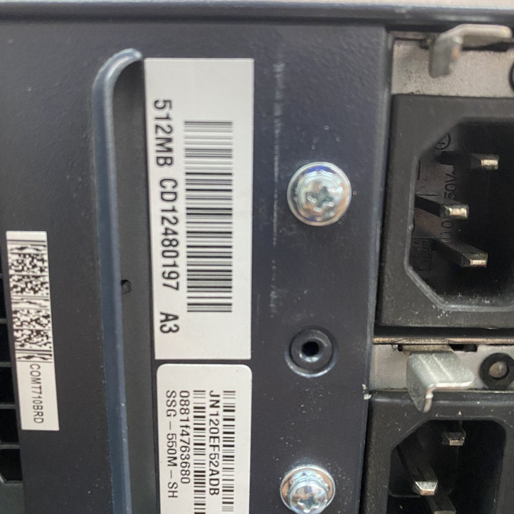 Broadcast Network Firewall VPN Juniper SSG 550M Axon BPH01-HDD SDI IO