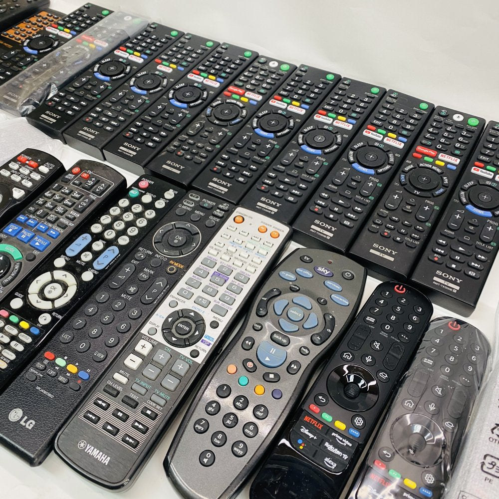 Universal Remote Controls IR RF Bluetooth Sony LG Panasonic Yamaha Sky Mixed Lot