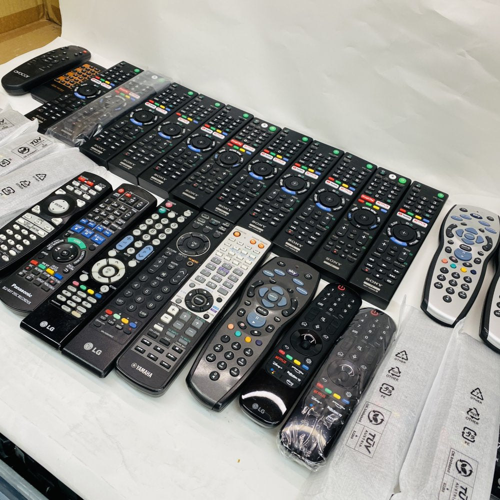 Universal Remote Controls IR RF Bluetooth Sony LG Panasonic Yamaha Sky Mixed Lot