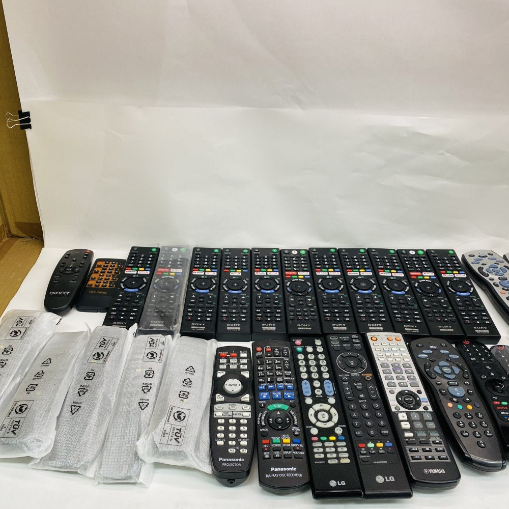 Universal Remote Controls IR RF Bluetooth Sony LG Panasonic Yamaha Sky Mixed Lot