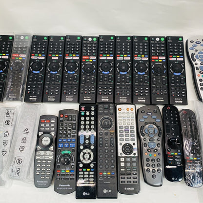 Universal Remote Controls IR RF Bluetooth Sony LG Panasonic Yamaha Sky Mixed Lot