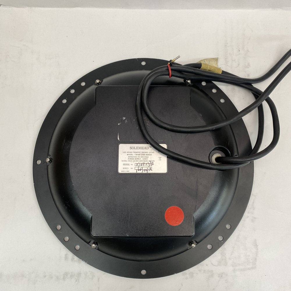 Industrial LED Traffic Signal Module 12VDC Solidhead CW668-23EE 200mm RED