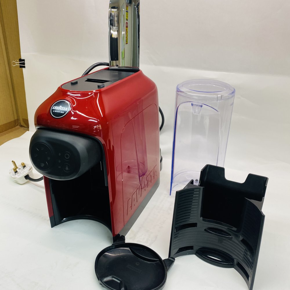 Espresso Capsule Coffee Machine Lavazza A Modo Mio LM900 Red Removable Tank