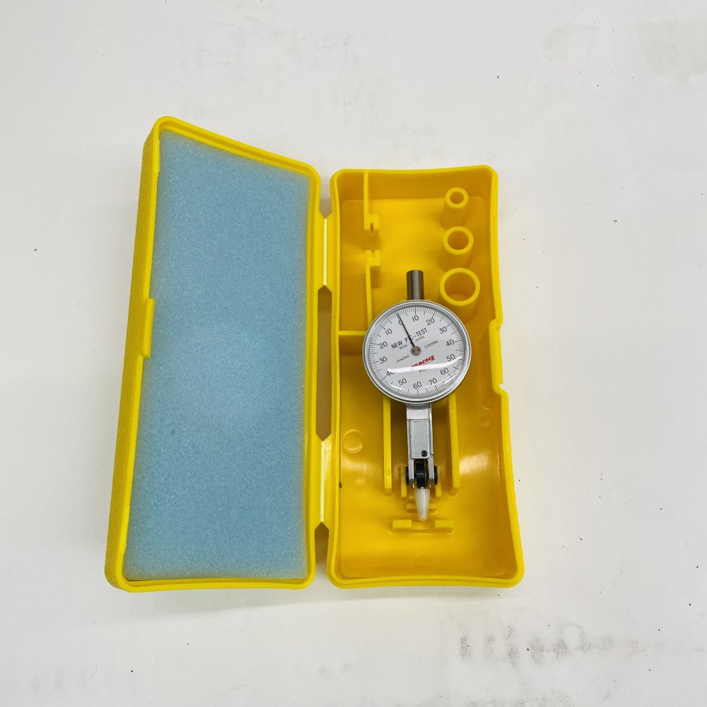 Peacock PCN-S Pic-Test Dial Test Indicator Gauge + Case
