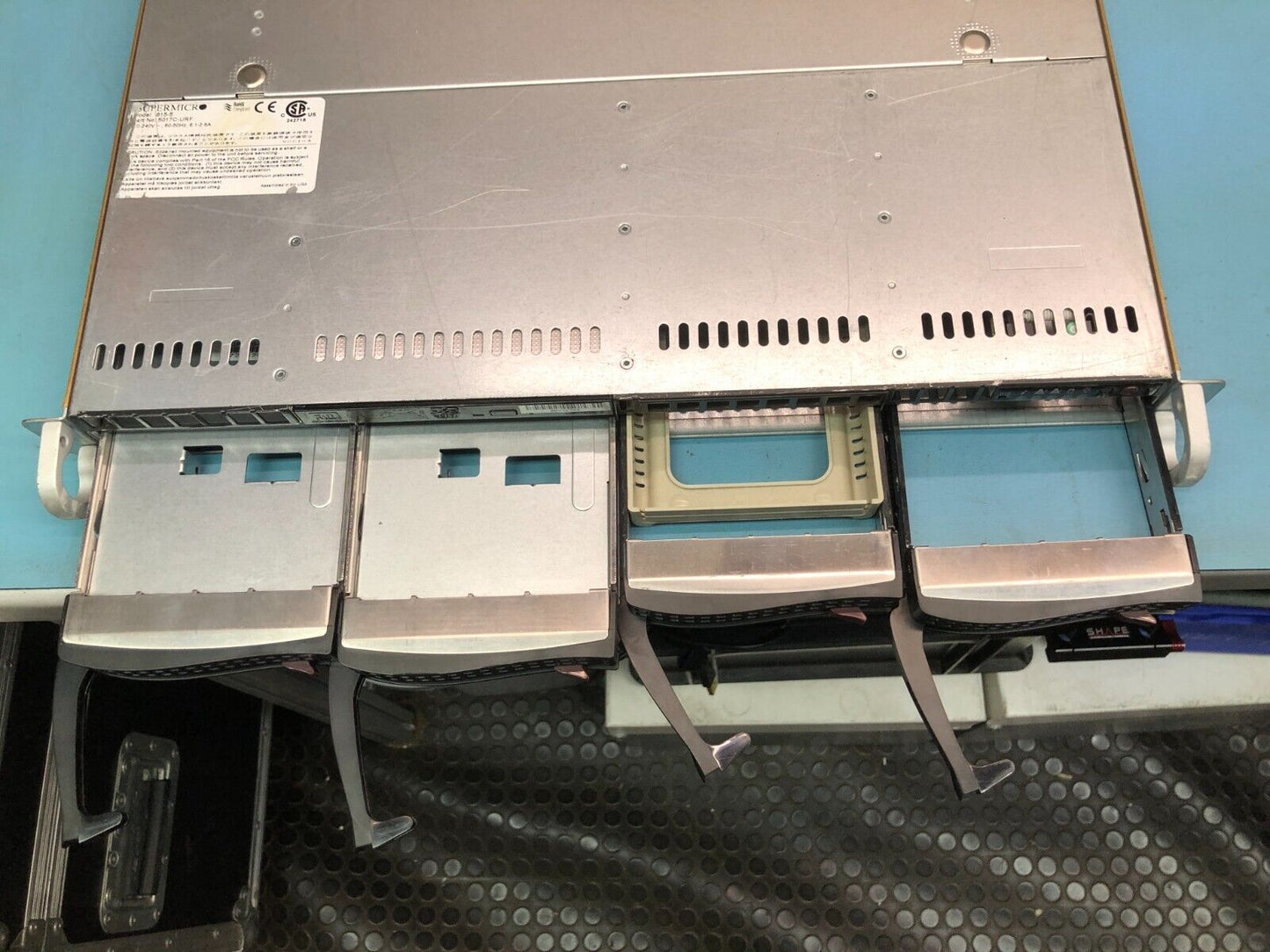Data Center Server, Supermicro 5017C-URF 1U, 16GB RAM, Rack-mount