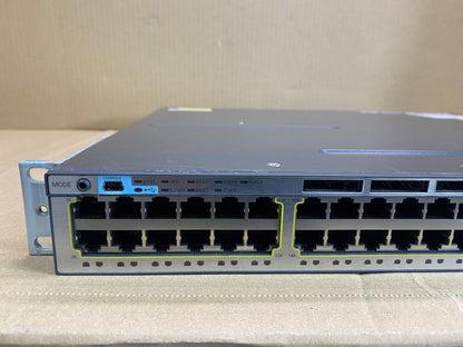 Cisco Catalyst 3750-X 48-Port PoE+ Stackable Gigabit Ethernet Switch