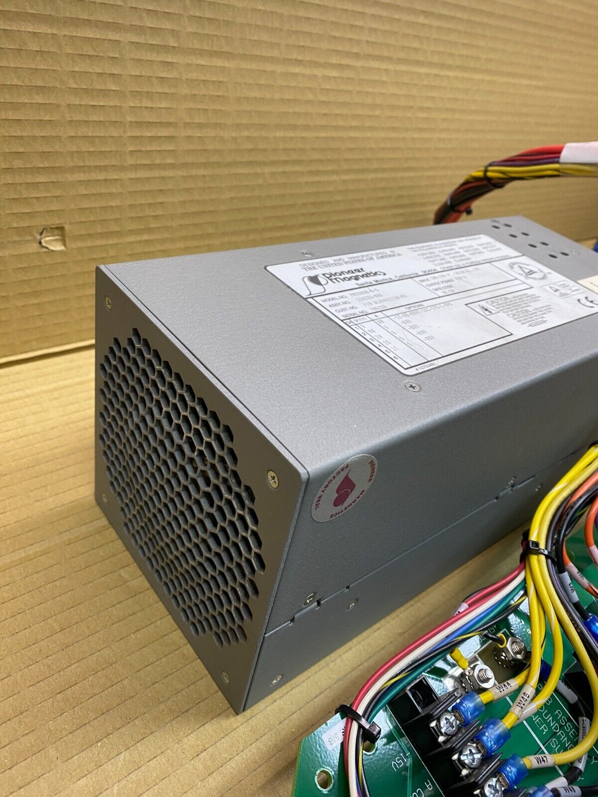Pioneer Magnetics PM3386B-6-5 Industrial Rack-Mount Power Supply Used